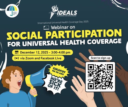 Social Participation for UHC: gikapoy na mi ani!
